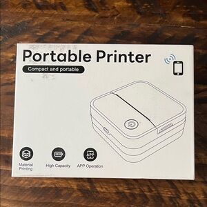 Amazon Portable Printer - White